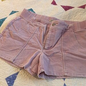 Toad&Co Women's Lavender Corduroy Shorts